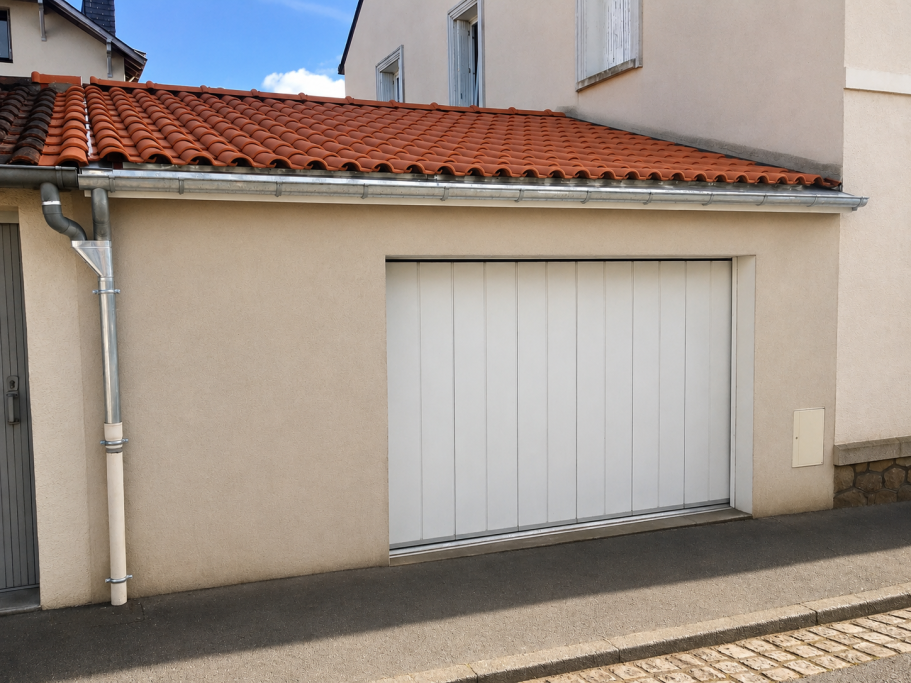 Réfection d'une toiture en tuiles, gouttière 1/2 ronde en zinc
